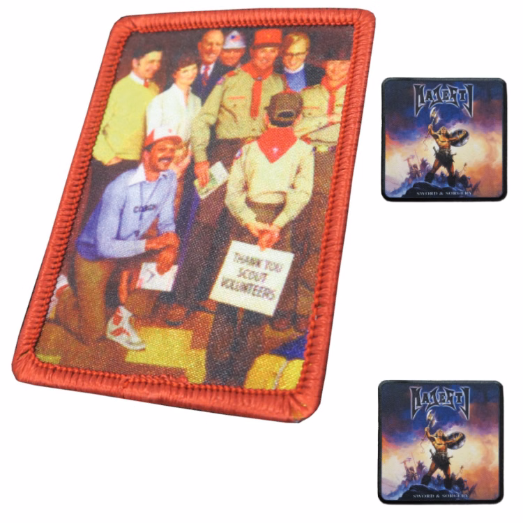 4.5" Full Color Heat Transfer Printing Patch
