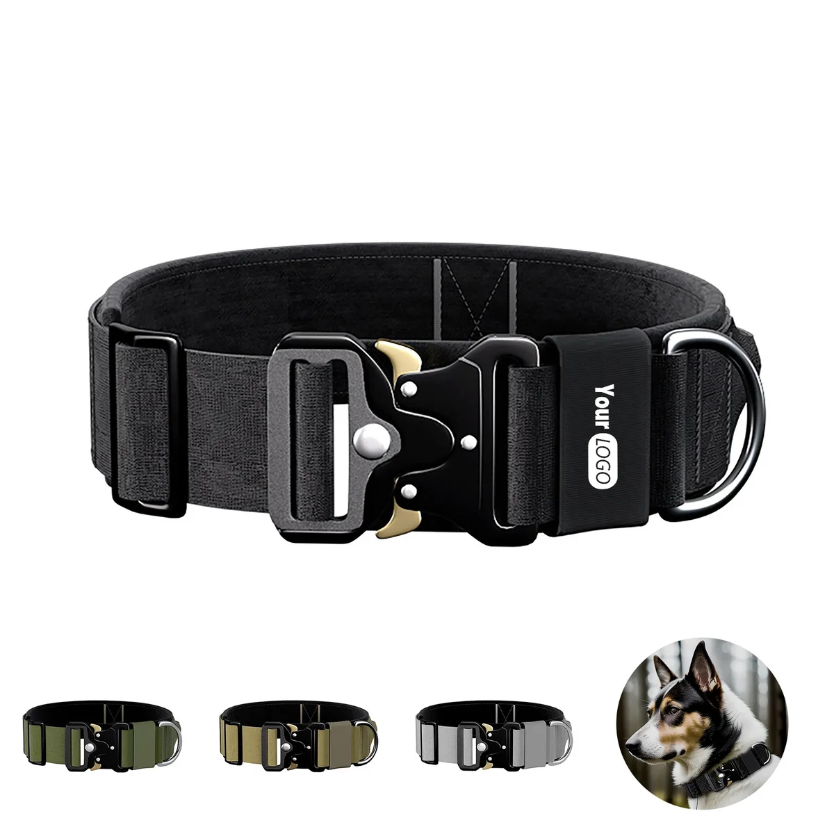 Nylon Large Dog Collar 1