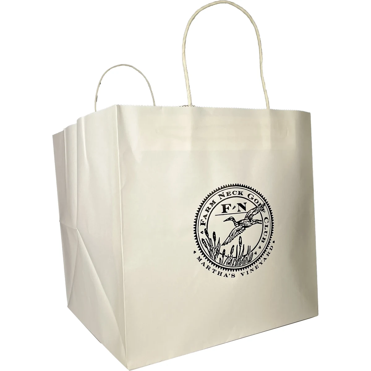 Paper Take Out Bags - Hot Stamp Printed 1