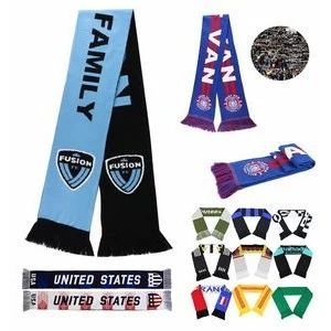 Polyester Cheer & Holiday Celebration Scarf 1