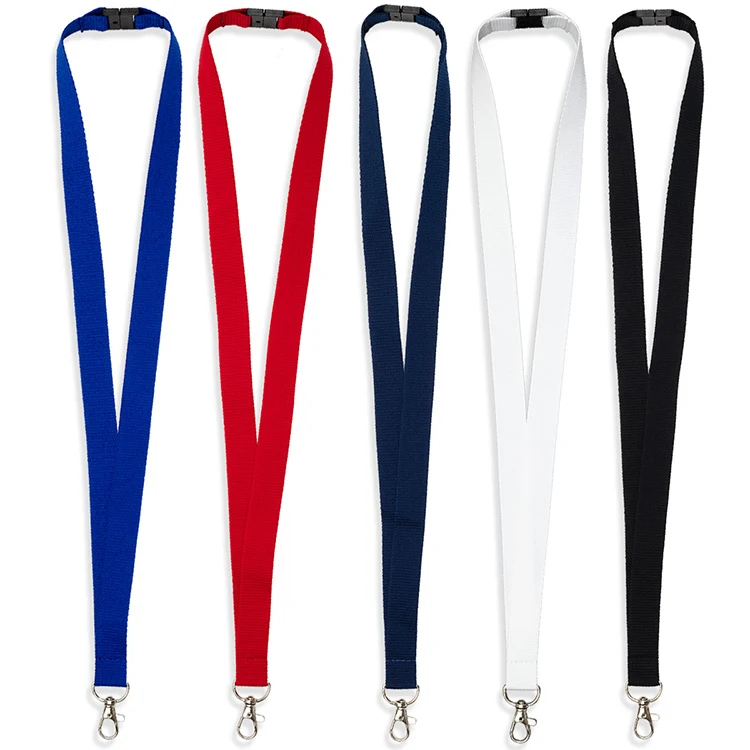 "McGill" 3/4" Blank Lanyard with Breakaway Safety Release Attachment - Lobster Claw 1