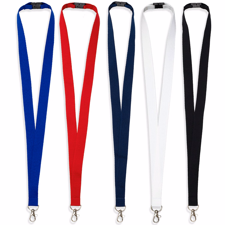 "McGill" 3/4" Blank Lanyard with Breakaway Safety Release Attachment - Lobster Claw