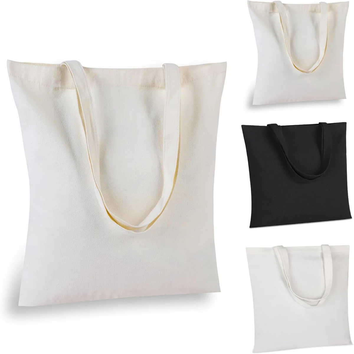 Canvas Cotton Tote Bag, custom tote bag with logo imprint 1