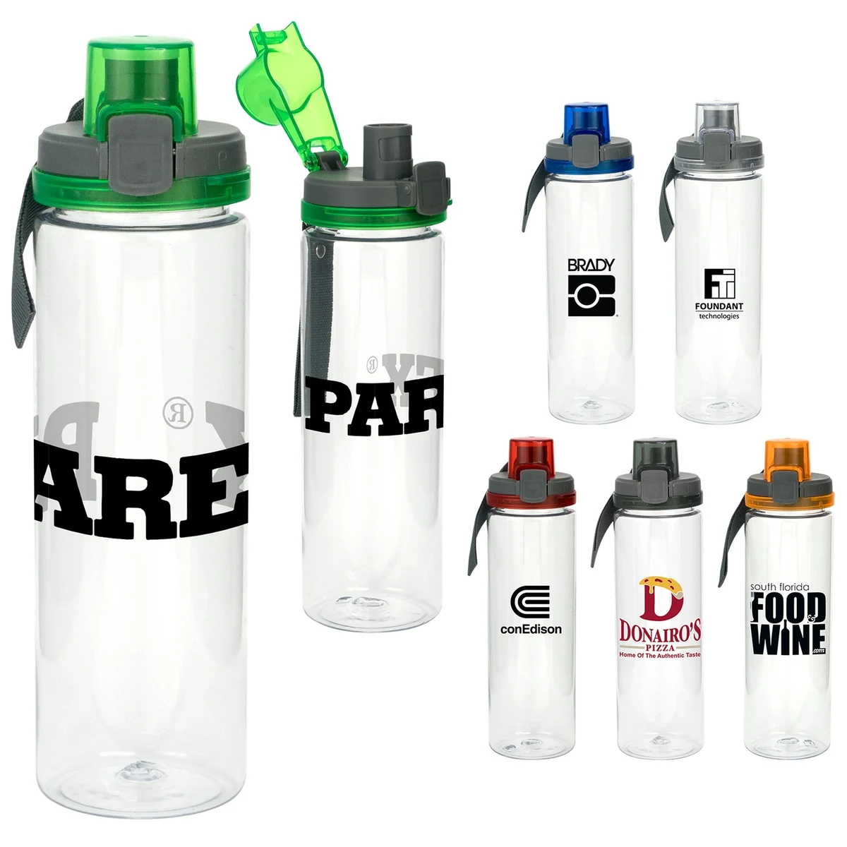 Locking Lid 24 oz. Recycled Bottle 1