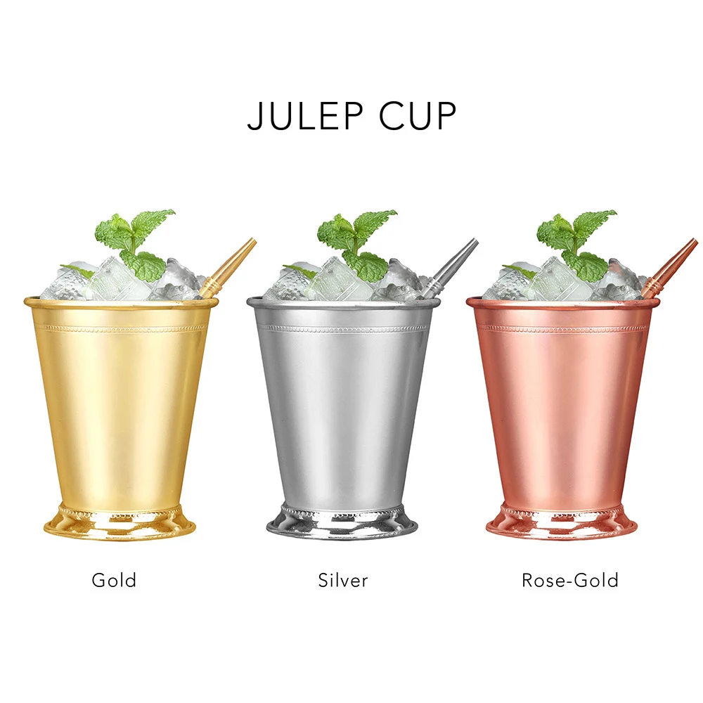 12oz. Stainless Steel Mint Julep Cup 1
