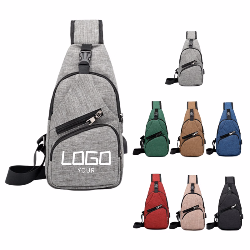 Oxford Cloth Shoulder Bag