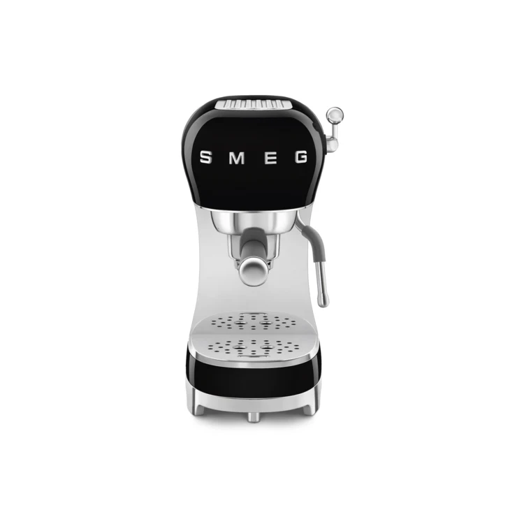 SMEG Espresso Coffee Machine - Black Glossy 1