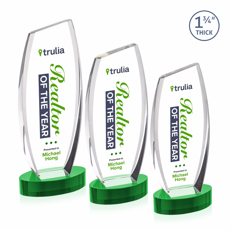 Colorado VividPrint™ Award on Base - Green