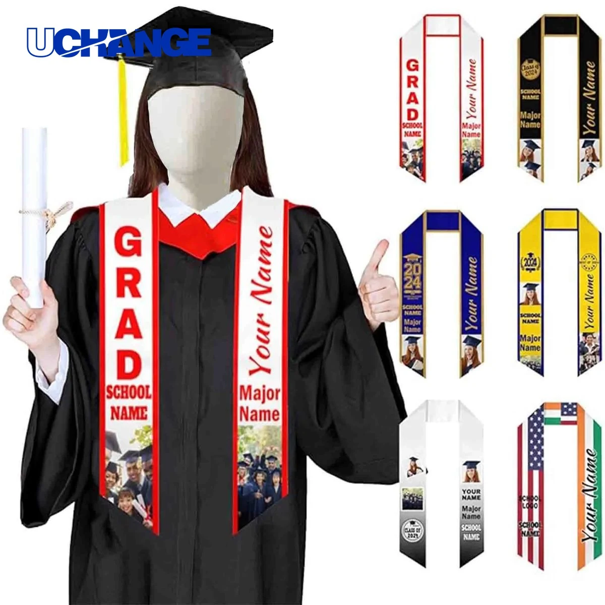 Unisex Adult Graduation Honor Stole for Commencement 1