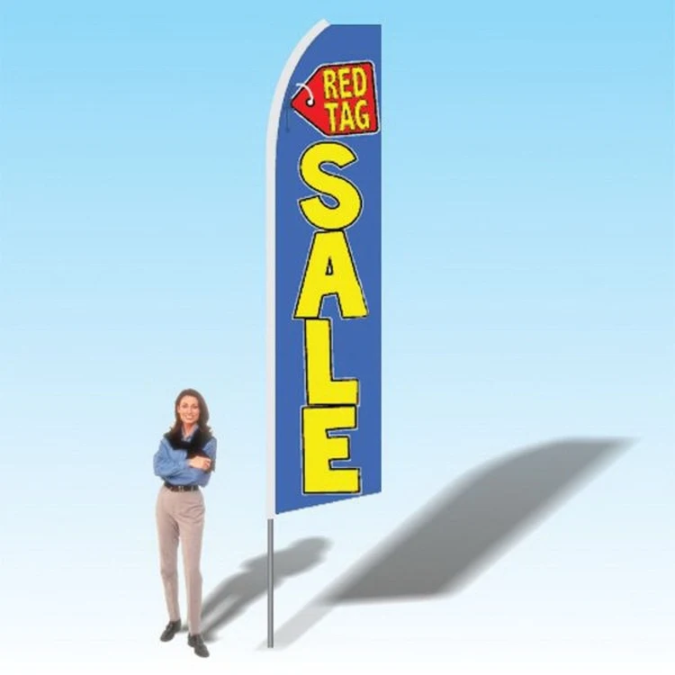 15FT Sale Red Tag Advertising Banner Flag 1