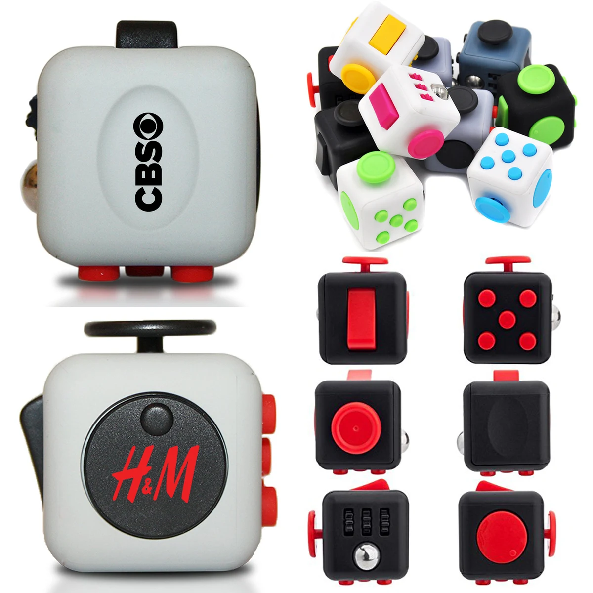 Classic Fidget Cube Stress Reliever Toy 1