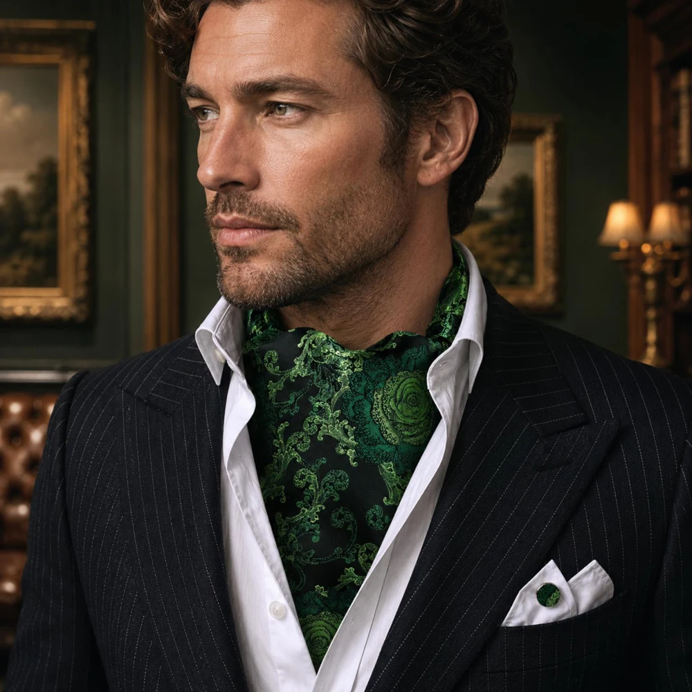 Ascot Polyester Silk Sublimation Neck Tie 1