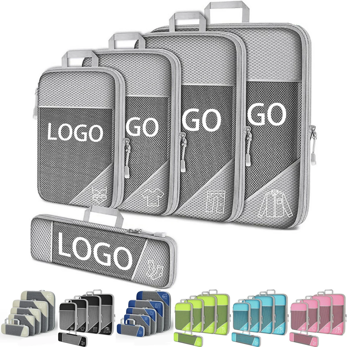 5PCS Compression Packing Cube Set 1