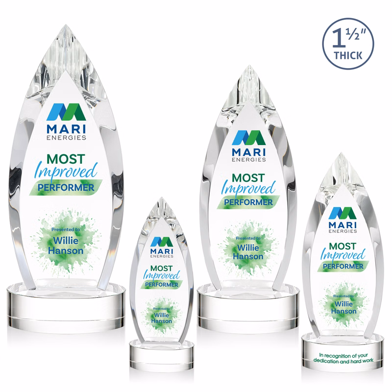 Fortier VividPrint™ Award on Base - Clear