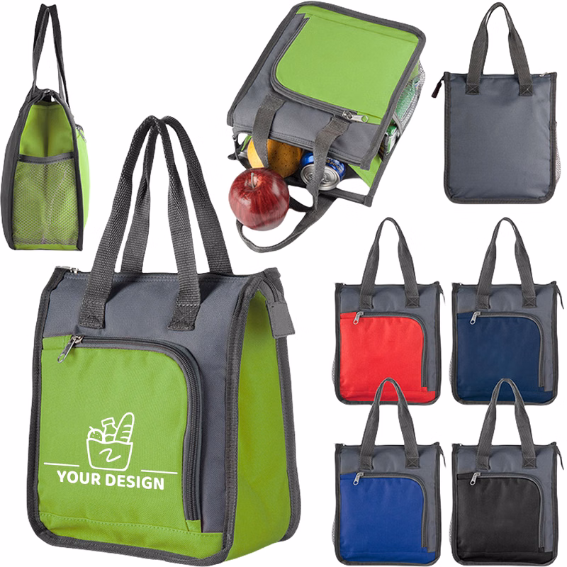 Portable Insulation Oxford Cloth Lunch Tote Bag