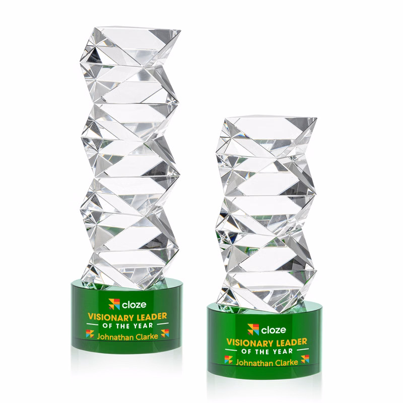 Callucci VividPrint™ Award on Marvel Base - Green