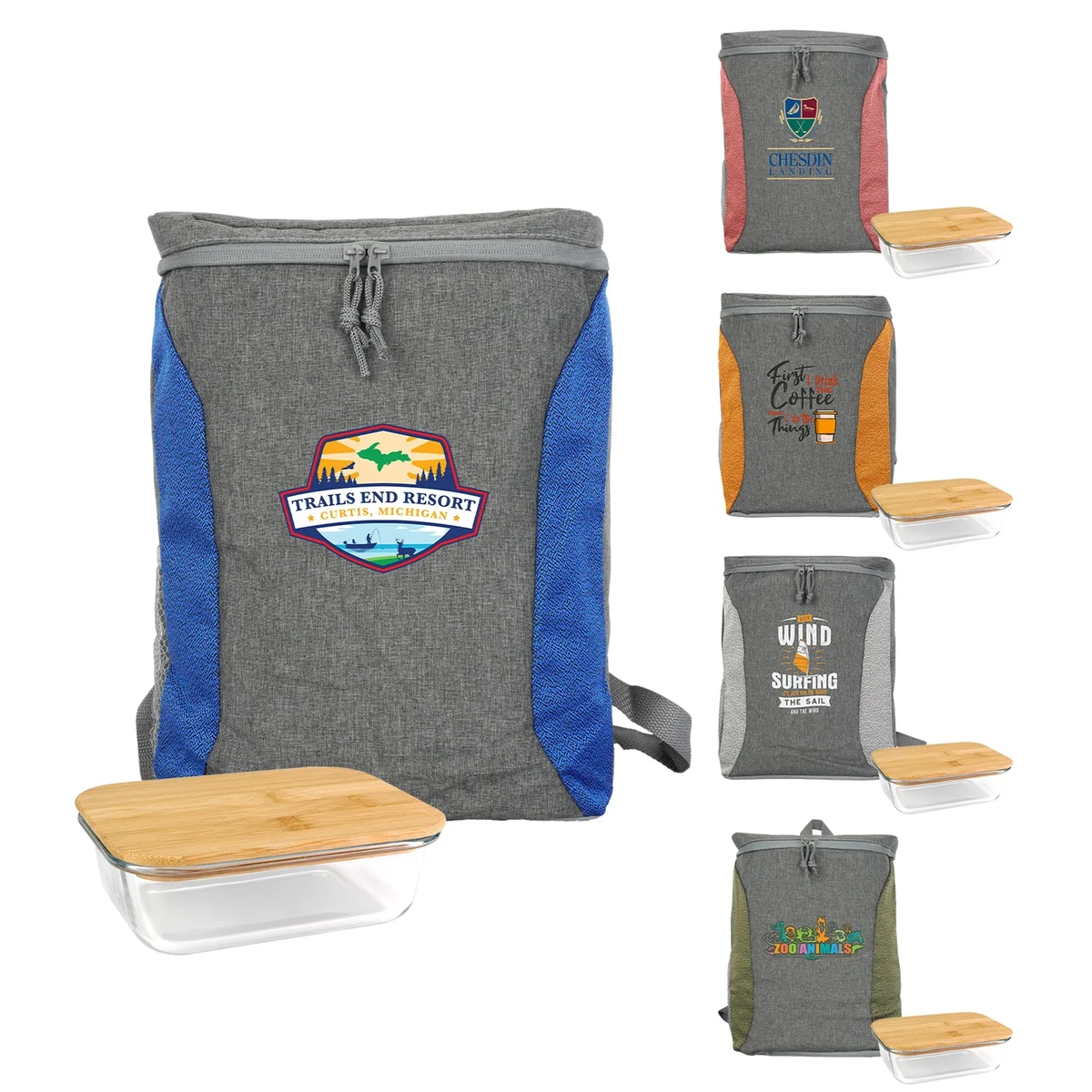 Speck Boomerang Bamboo Lunch Set 1