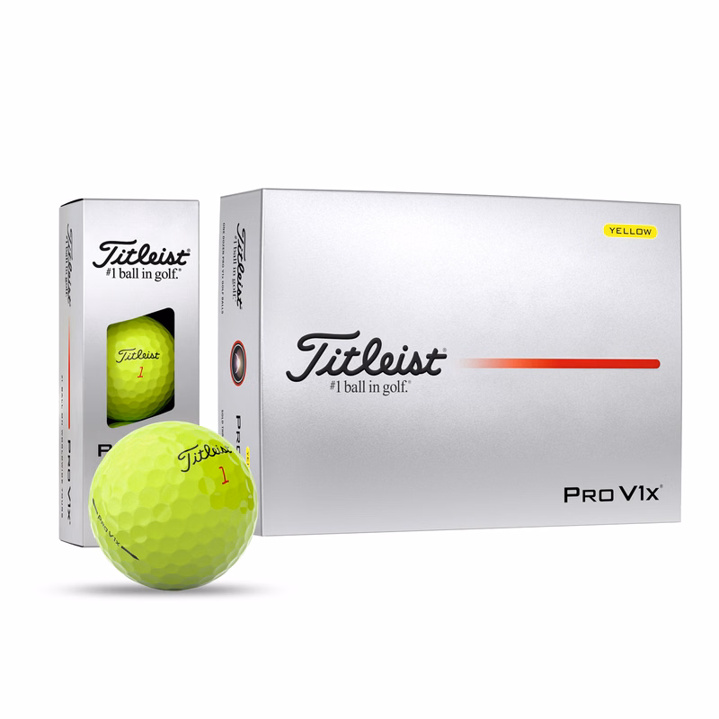 Titleist Pro V1x Yellow Golf Balls
