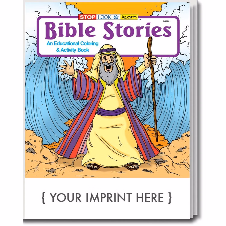 COLORING BOOK - Bible Stories Coloring & Activity Book