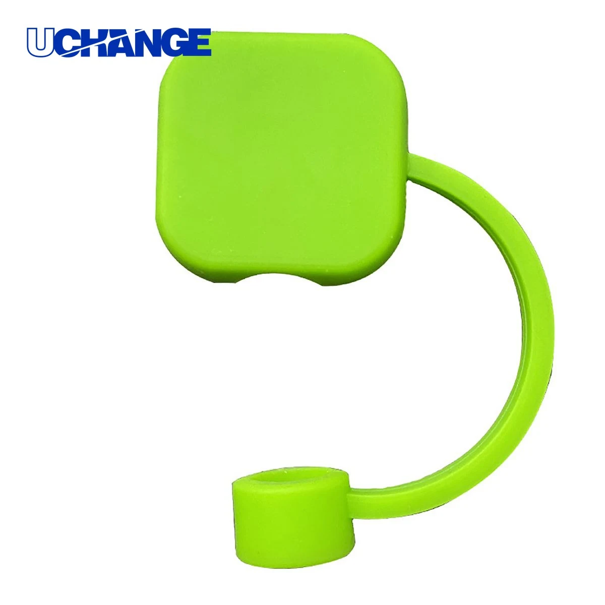 Square Silicone Straw Cap Dust Cover for 9 to 11mm Straws 1