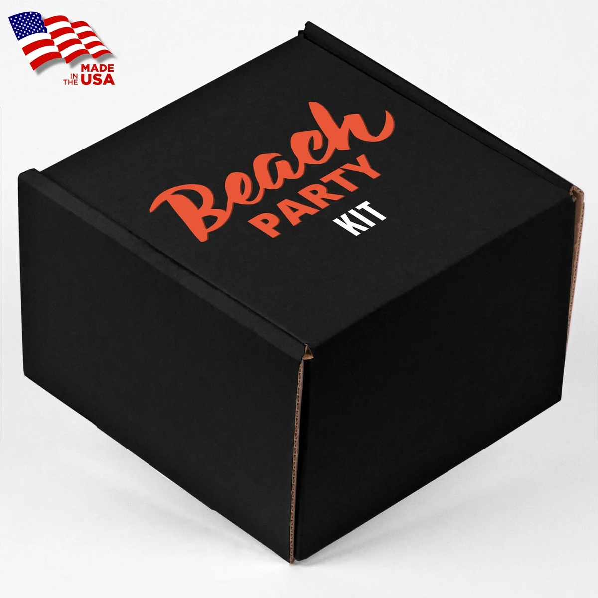 Screen Printed Corrugated Box Small 6x6x4 For Mailers, Gift 1