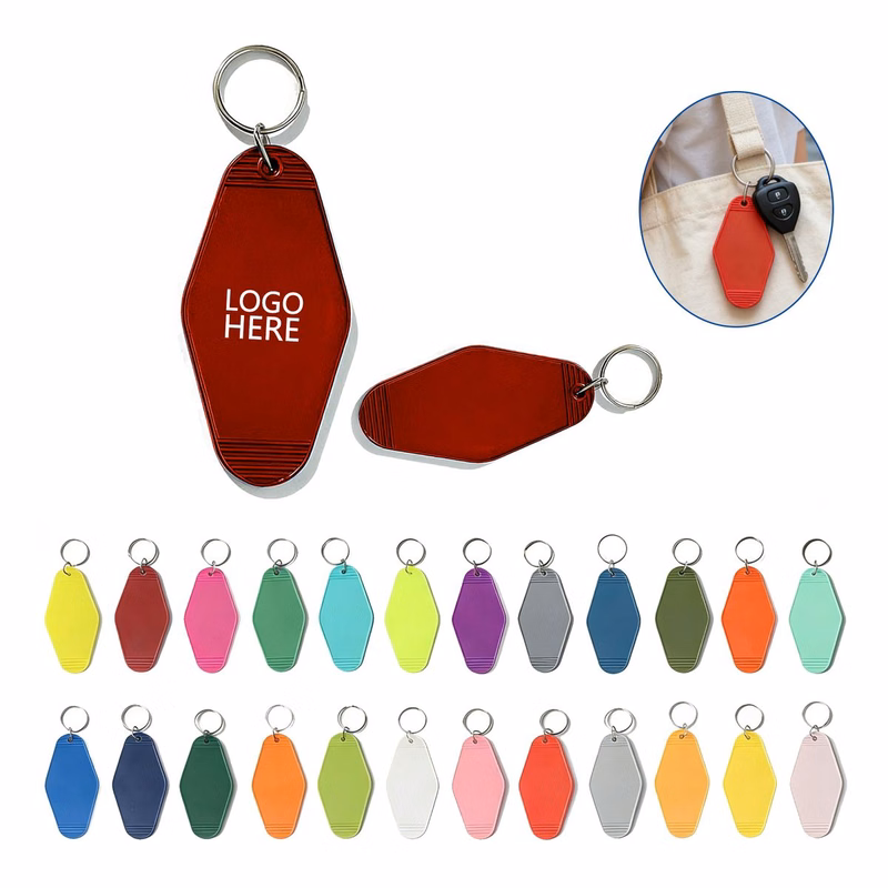 Retro Style Hotel Key Tag