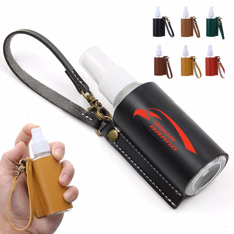 Alcohol Perfume Hand Sanitizer Refill Spray Bottle Keychain