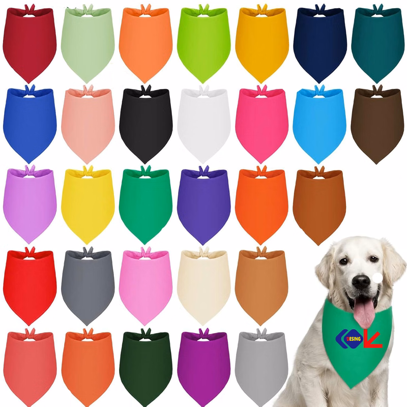 Pet Bandana Dog Scarf Saliva Towel Fashion
