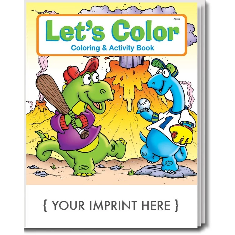 COLORING BOOK - Let's Color Coloring & Activity Book 1