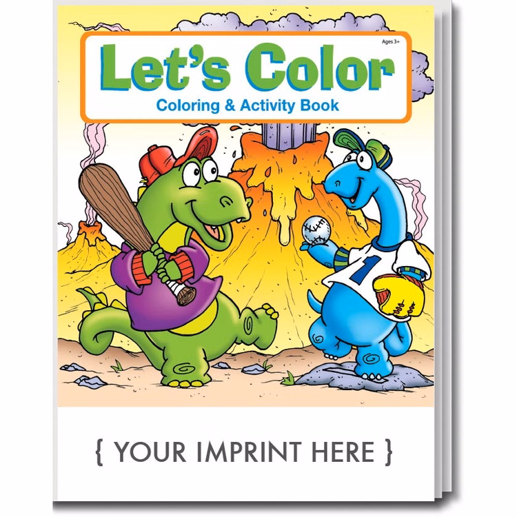 COLORING BOOK - Let's Color Coloring & Activity Book