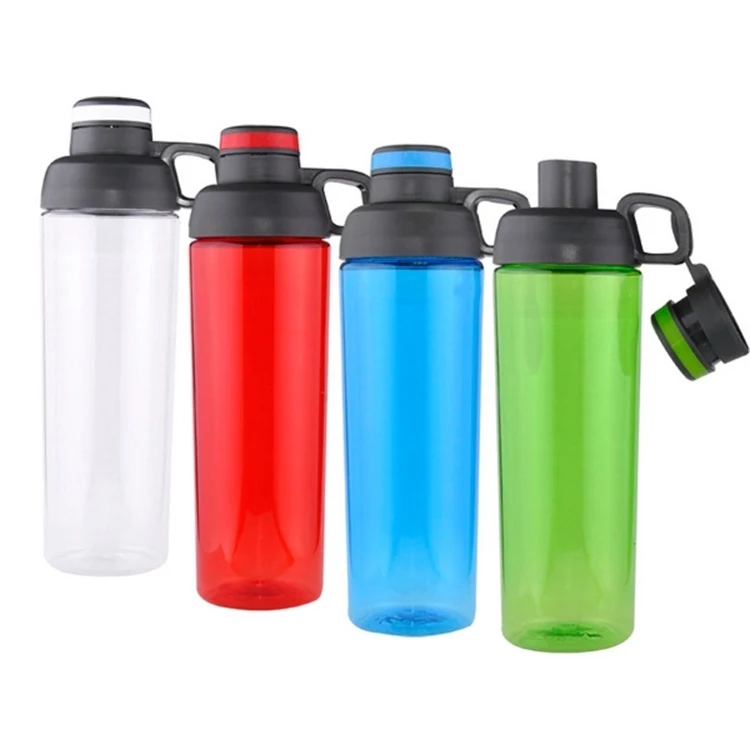 30 oz Clear Color Water Bottle With Dual Openings 1