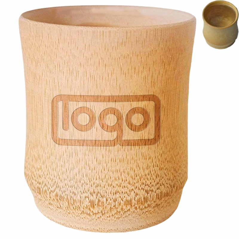 10oz Eco Friendly Carbonized Bamboo Cup