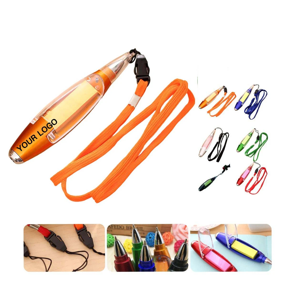 Multi Functional Ballpoint Pen with LED Light 1