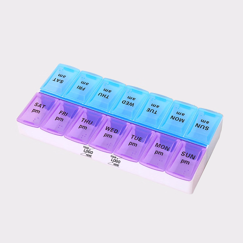 Weekly Pill Organizer 7 Day Medicine Dispenser