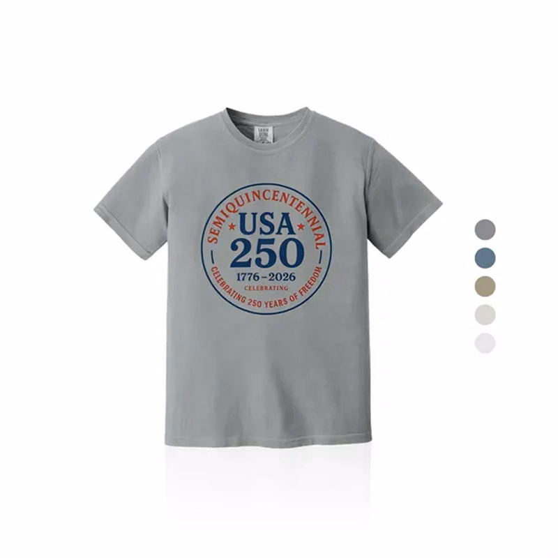 U.S. 250th Anniversary Commemorative T-Shirt Casual Tee