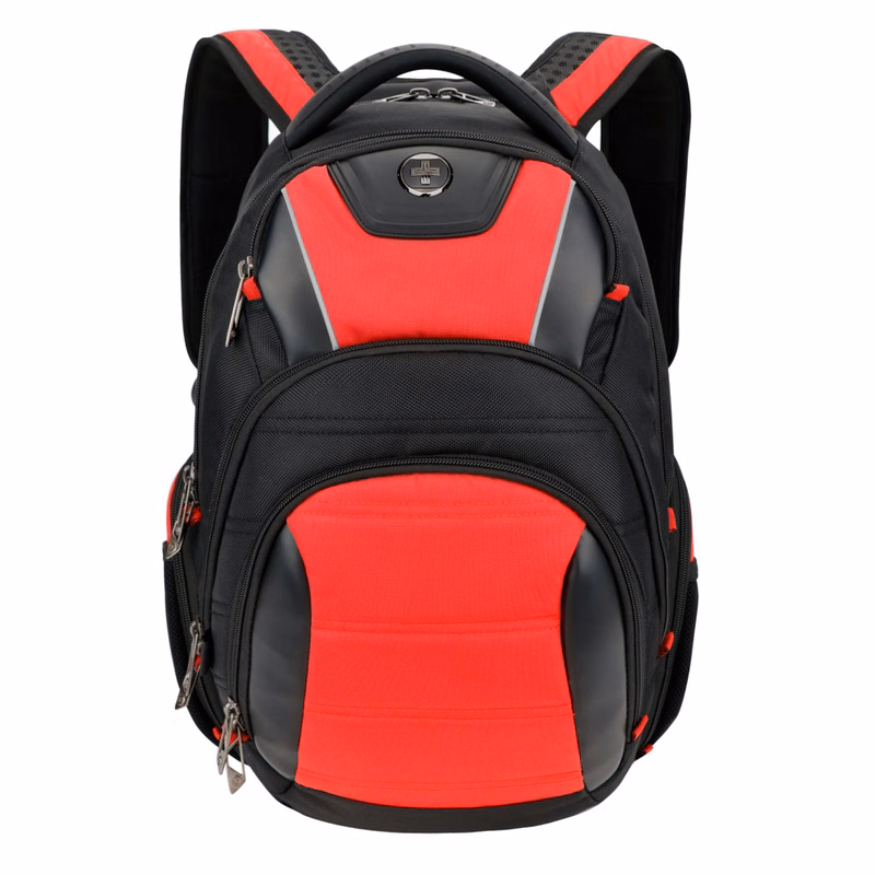 SwissDigital® Antibacterial Large Travel RFID Protection Backpack