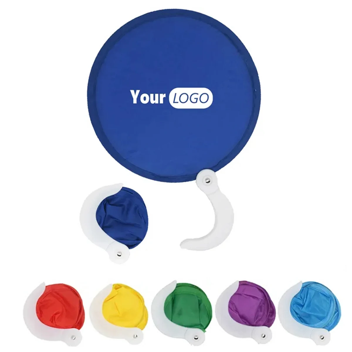 Folding Nylon Hand Fan 1