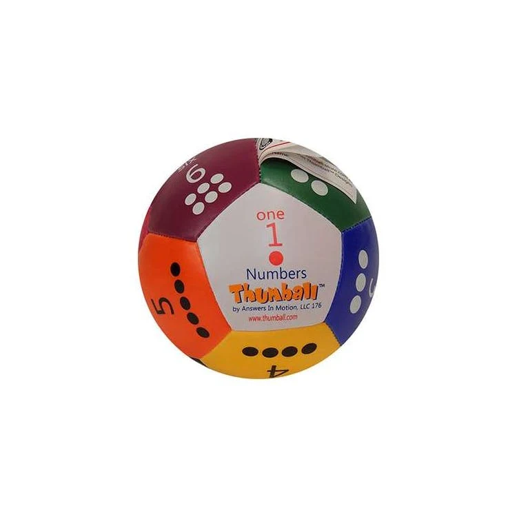 Numbers Thumball - 4" 1
