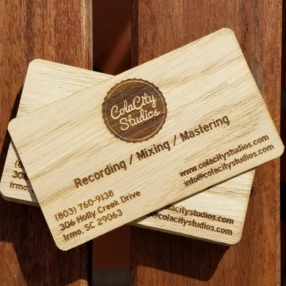 Mr.Tap NFC Wood Digital Business Card, Social Media Card 1