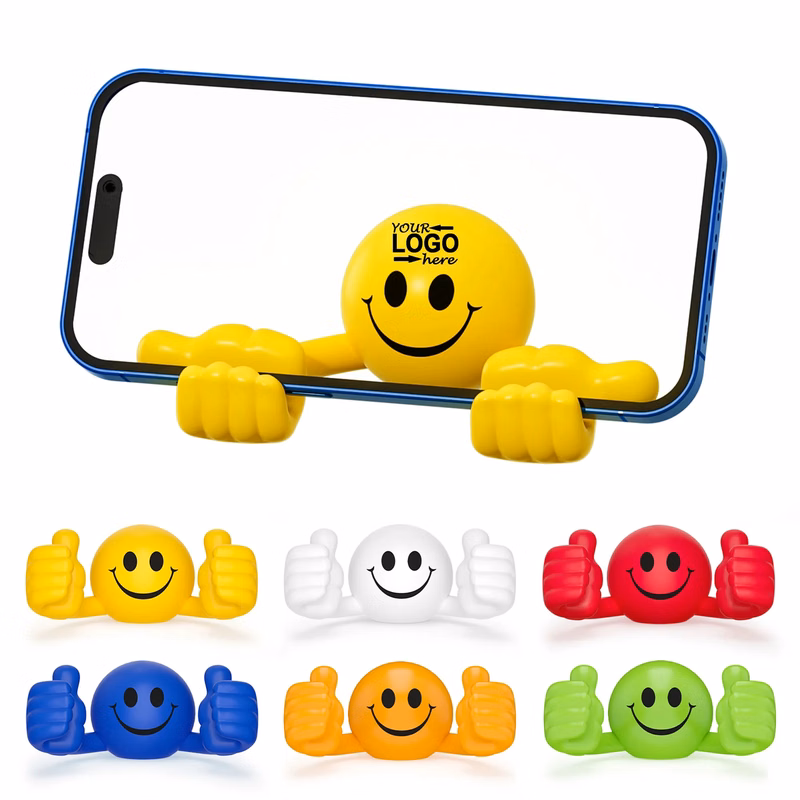 Thumbs-Up Smiley Face Phone Stand