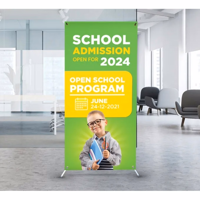 Adjustable X Banner Stands (2.5Ft x 5Ft)