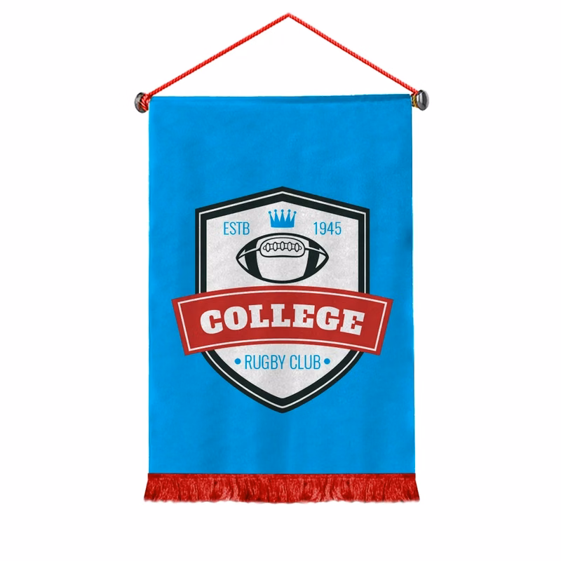 Custom Digital Printed Podium Banners - Silk Poly 4" x 6"