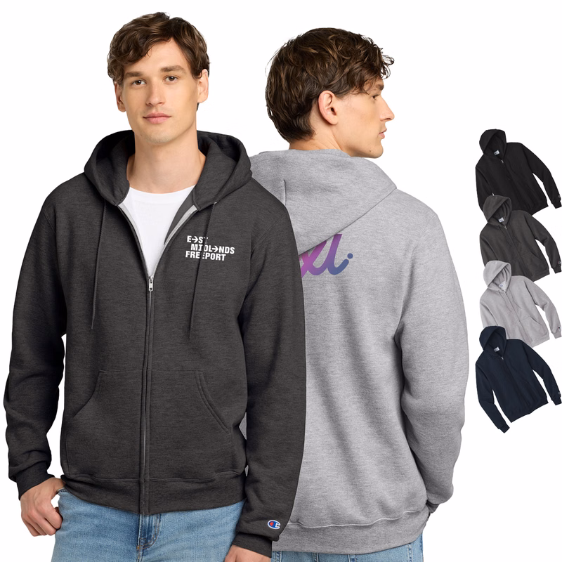 Champion® Powerblend® Full-Zip Hoodie