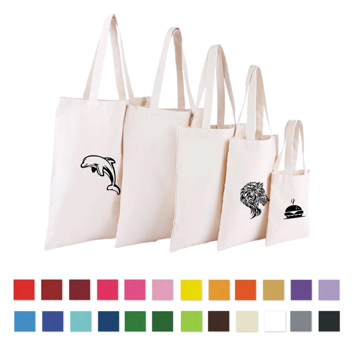 10 Oz. Plain Canvas Tote Bag 1