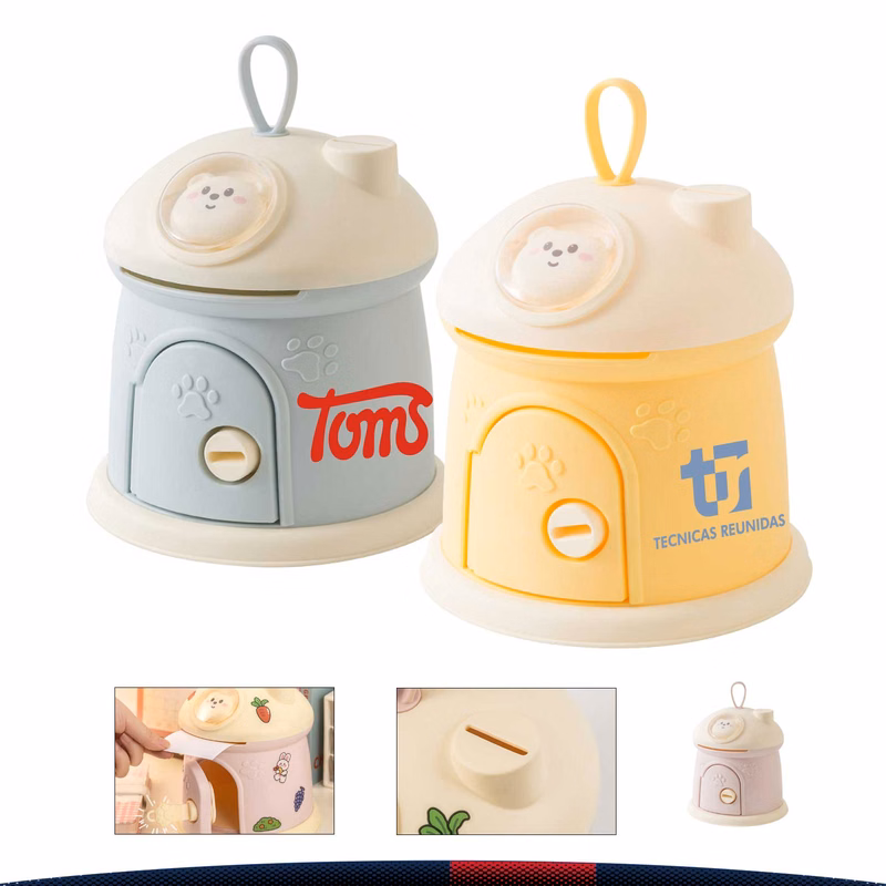 Mushroom House Piggy Bank
