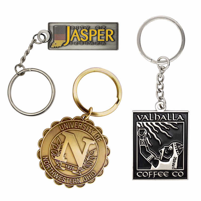 Custom Keytag Die Struck Brass (2")