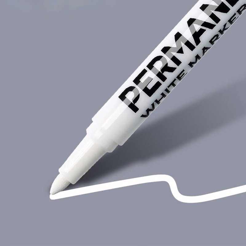 12 Pack White Permanent Marker Pens