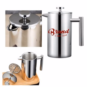 12oz Stainless Steel French Press Coffee Maker