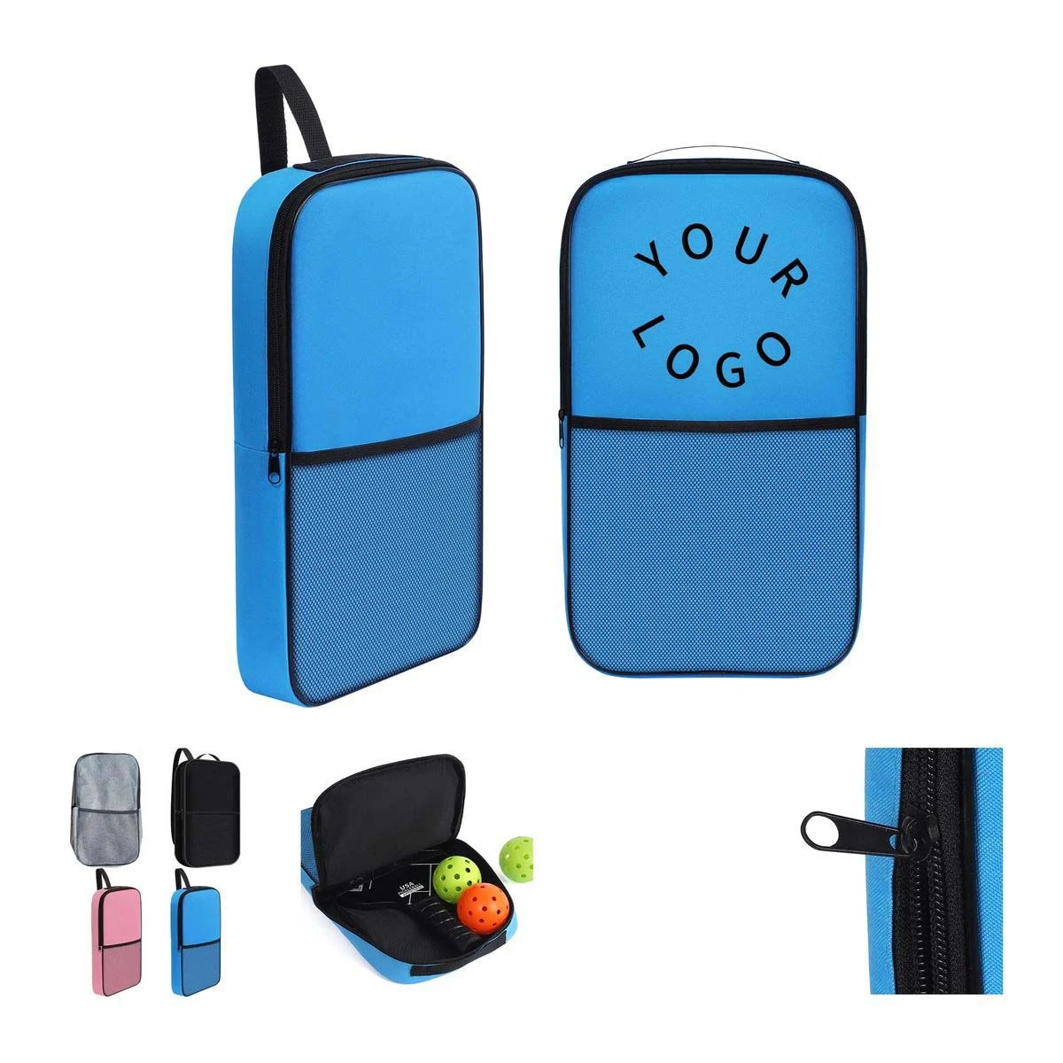 Portable Pickleball Paddle Bag with Shoulder Strap 1