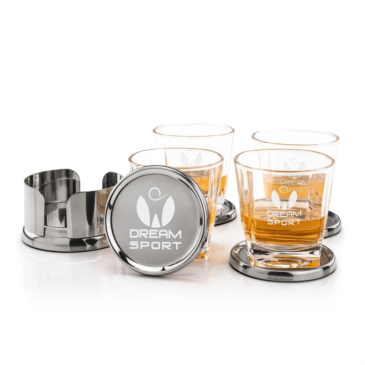 Baldoni Coasters & Kansas On-the-Rocks Set 1